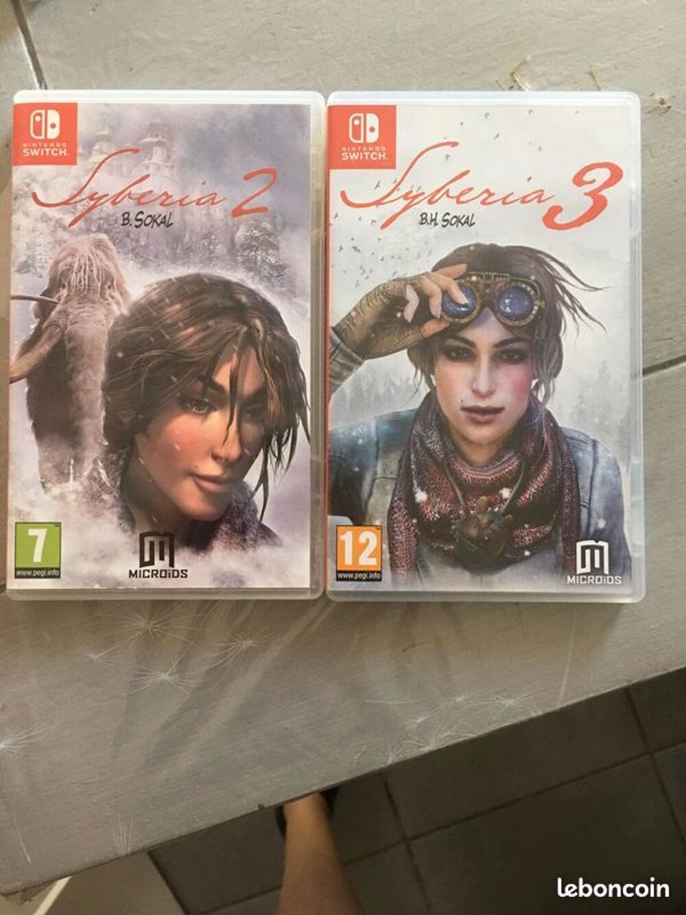 jeu syberia 2 et 3 Consoles et jeux vidéos