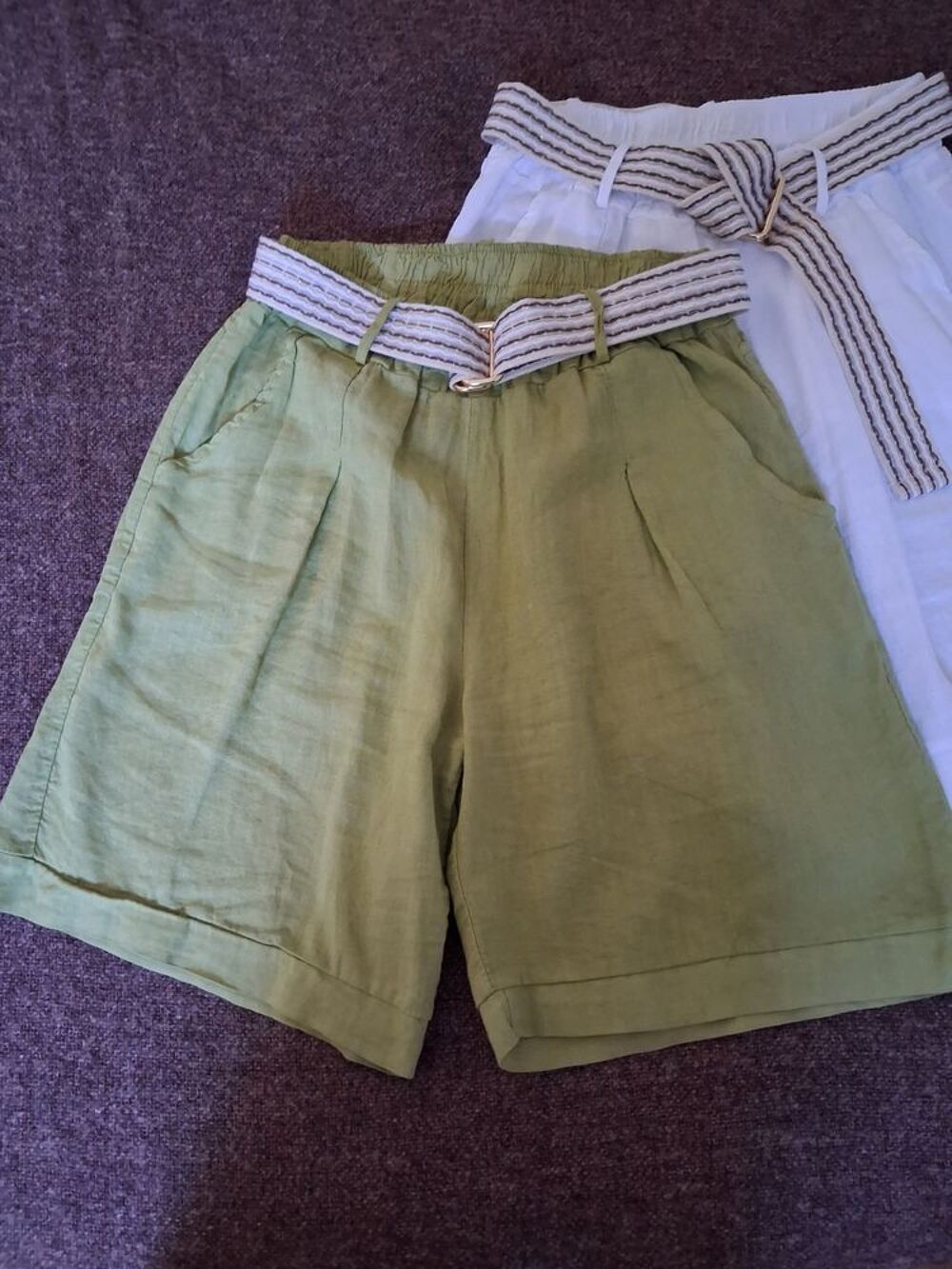 Lot de 2 bermudas femme Vêtements