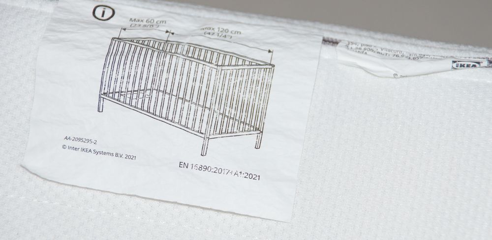 MATELAS IKEA LIT BEBE Mobilier enfants