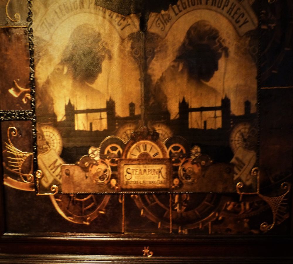 Imposant Tableau "OLD STREET SIGN" Steampunk Décoration