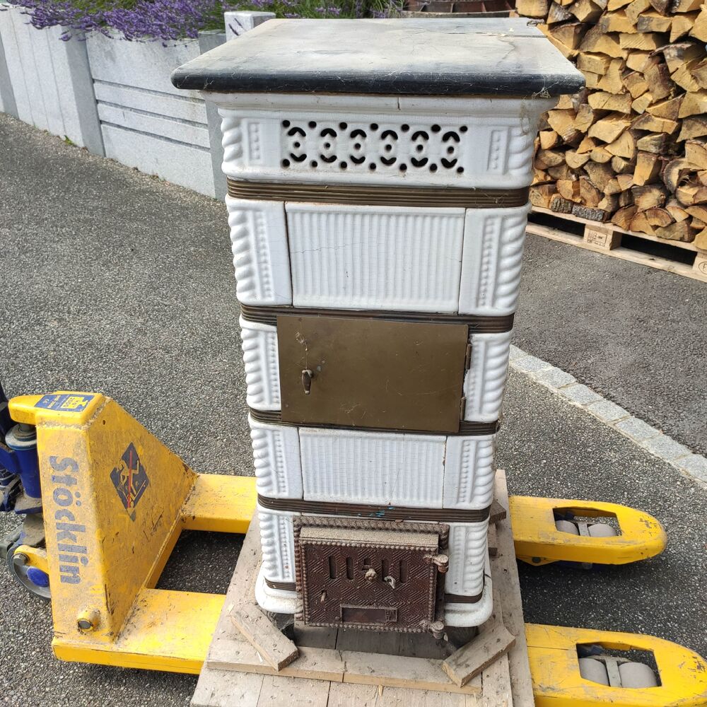 Po&ecirc;le &agrave; bois alsacien blanc Bricolage