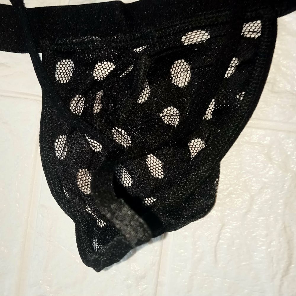 String homme en maille &agrave; pois de Marque Vêtements