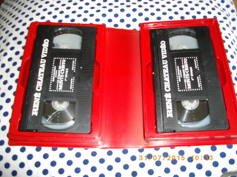VIDEO VHS "LE COMTE DE MONTE CRISTO" Photos/Video/TV