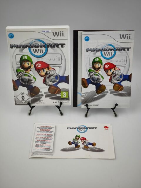 Jeu Nintendo Wii Mario Kart Wii en boite, complet 12 Vulbens (74)