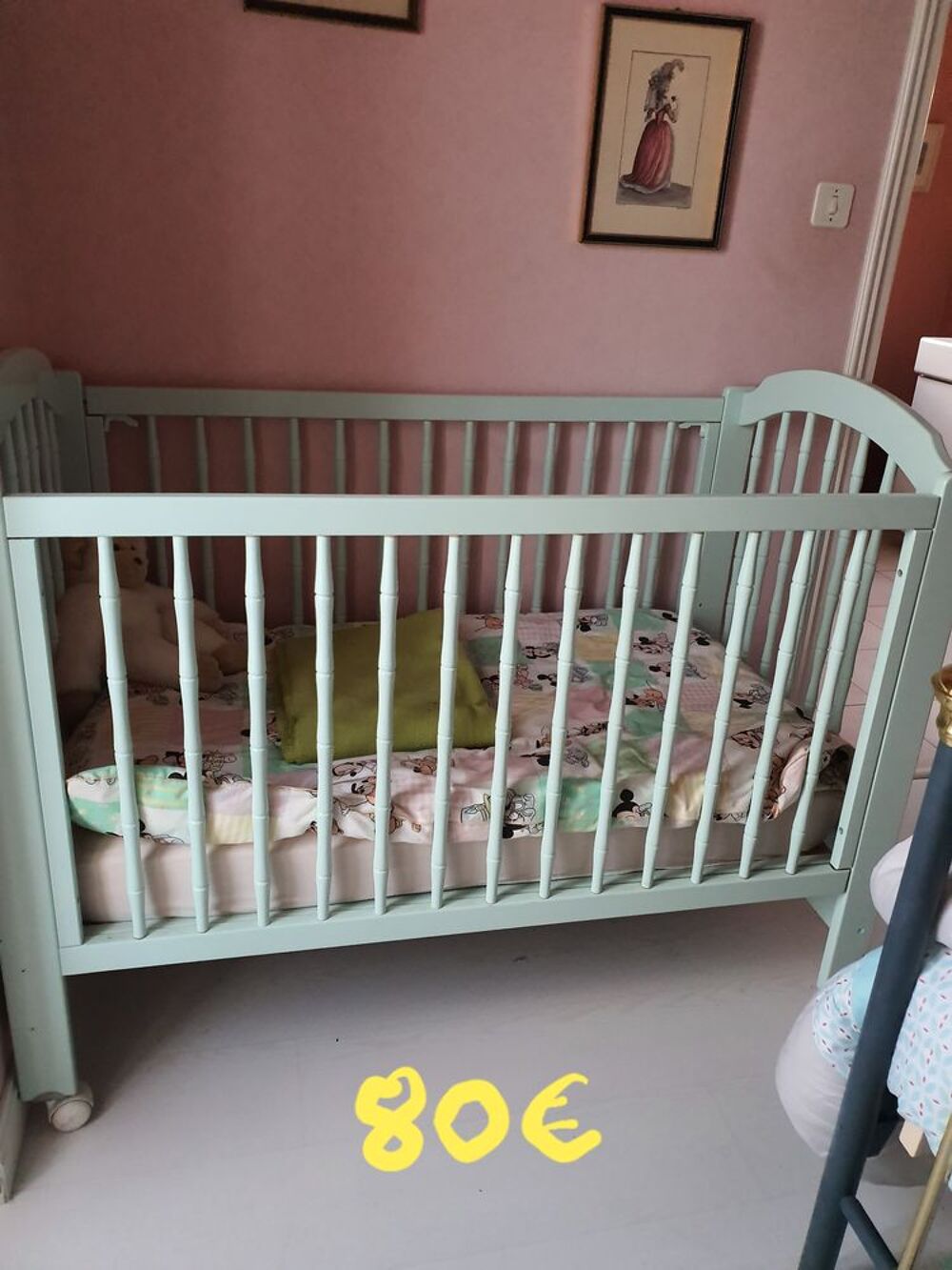 Lit b&eacute;b&eacute; Sauthon Mobilier enfants