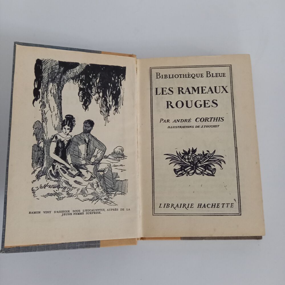 Les rameaux rouges par Andr&eacute; Corthis , Hachette Livres et BD