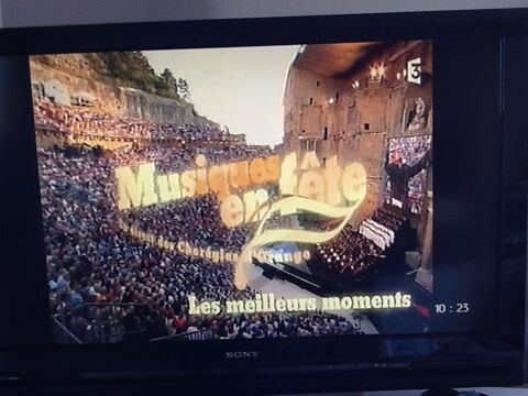 DVD  CHOREGIES D'ORANGE  enregistr tl 5 Saint-Etienne (42)