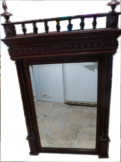 Miroir ch�ne bon �tat  Style Henri II  
80 Valenciennes (59)