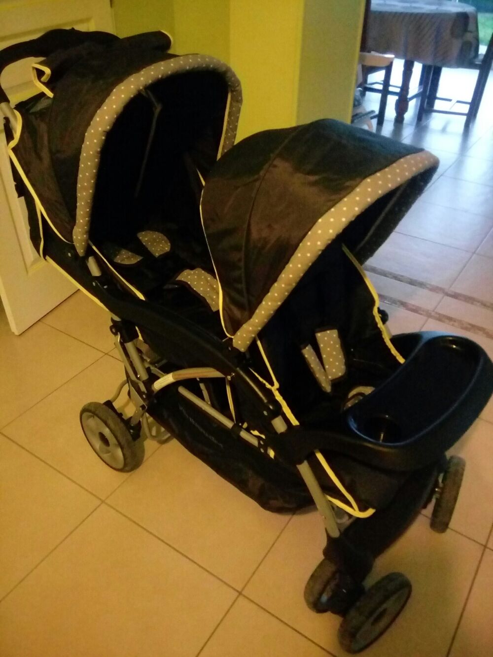 poussette double Vertbaudet Puriculture