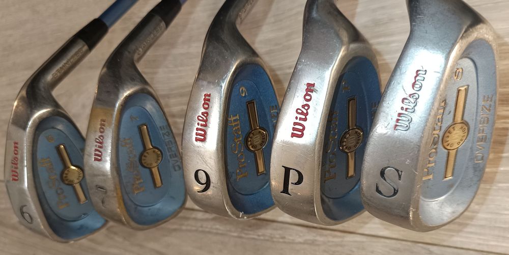 Demi-S&eacute;rie de Clubs de Golf Wilson ProStaff Femme Bon &Eacute;tat Sports