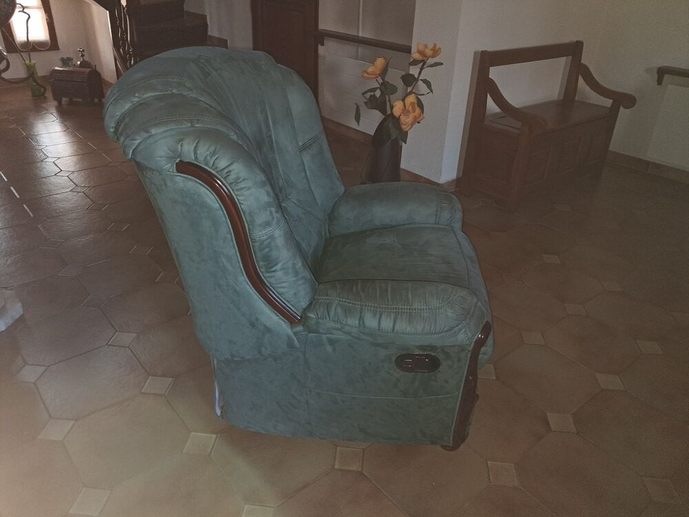 Fauteuil inclinable vert Meubles