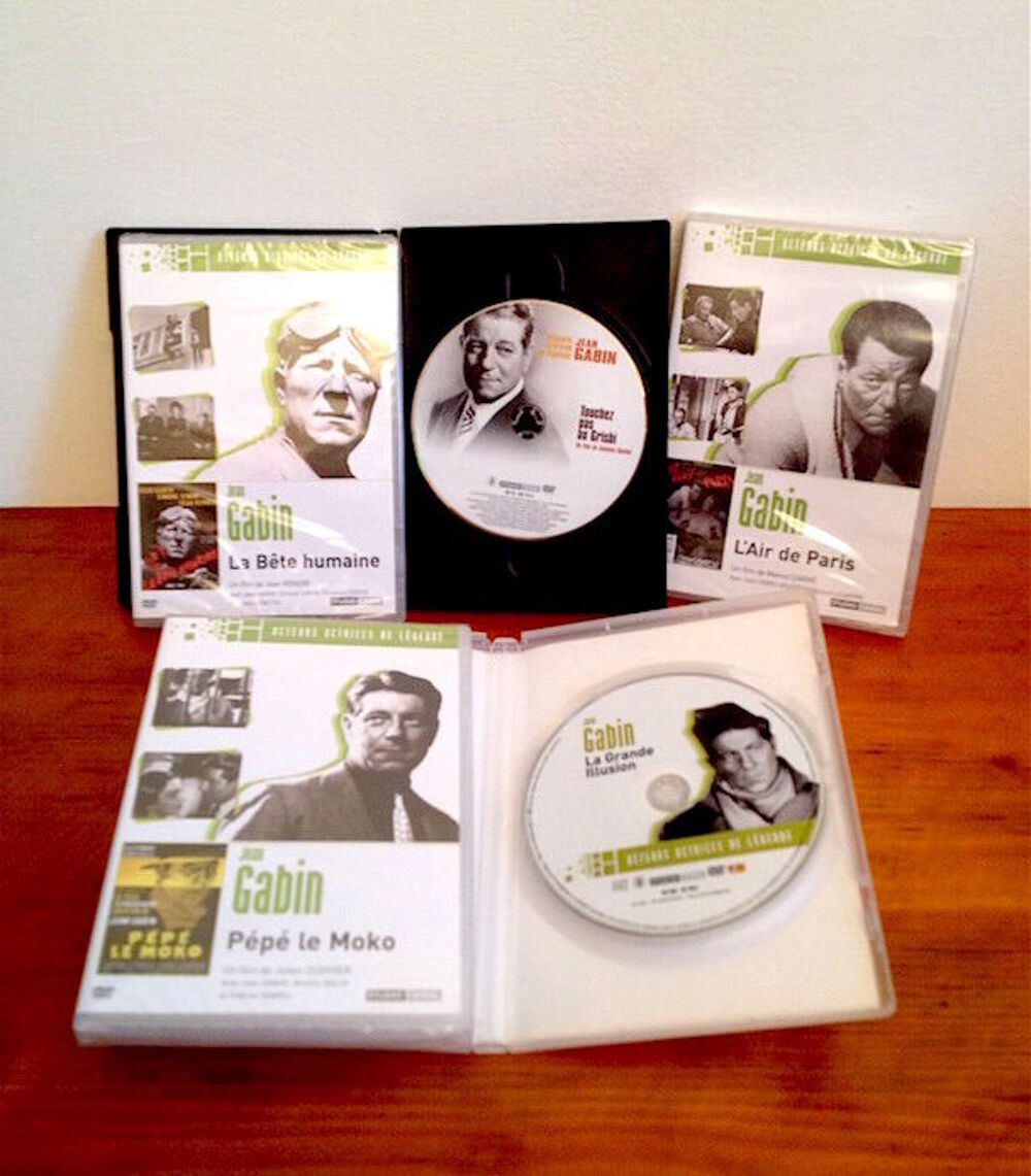 DVD FILMS JEAN GABIN DVD et blu-ray