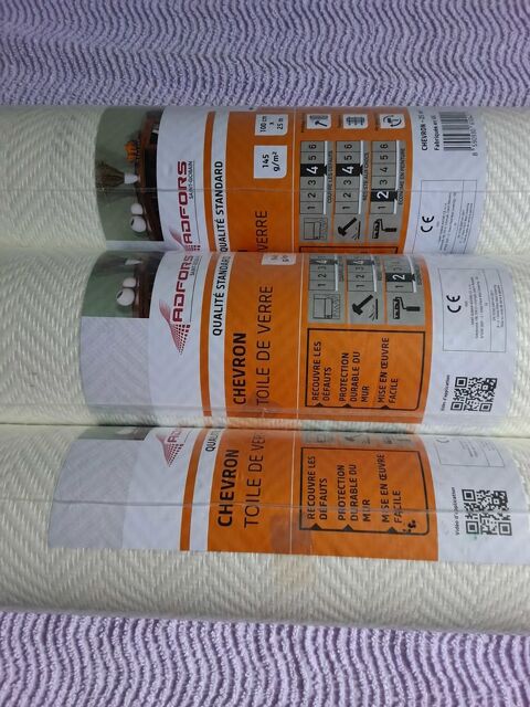 3 rouleaux toile de verre 50 82200 Moissac
