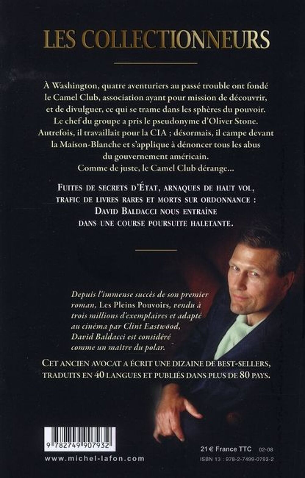 Les Collectionneurs / David BALDACCI / &eacute;d. grand format Livres et BD