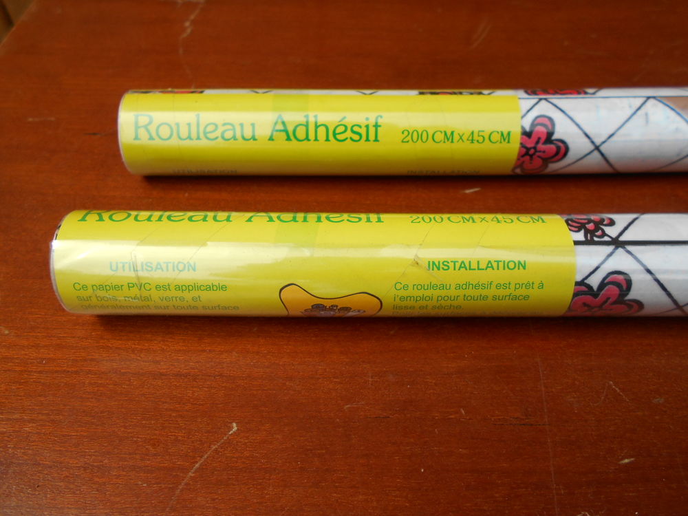 2 ROULEAUX adh&eacute;sif d&eacute;coration Décoration