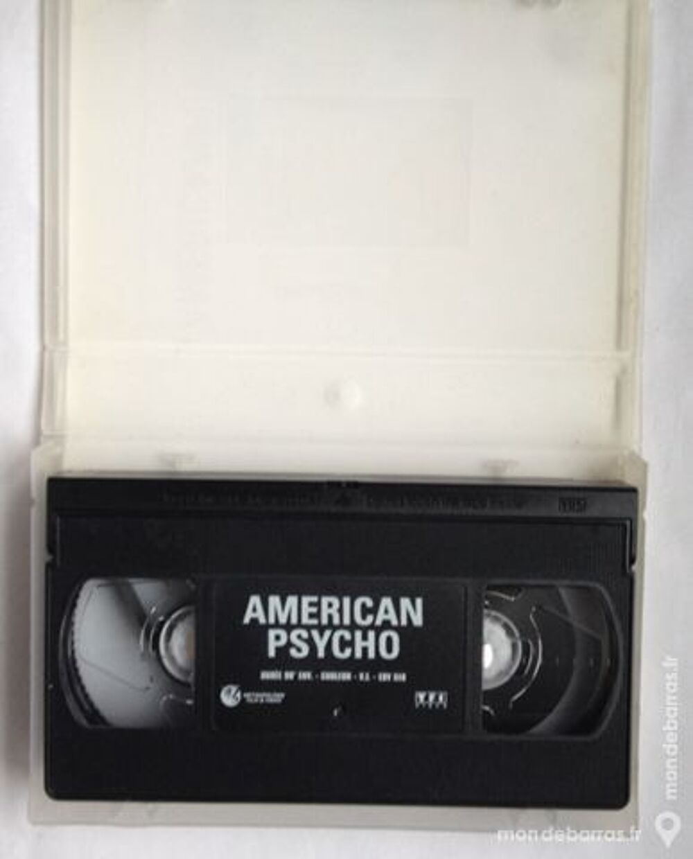 cassette vid&eacute;o Americanpsycho DVD et blu-ray