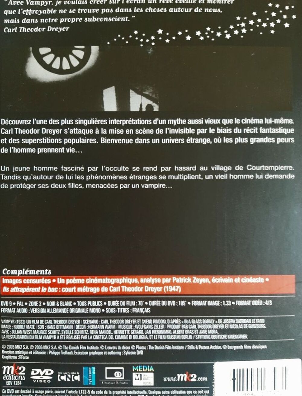 Vampyr dvd (vostf) DVD et blu-ray