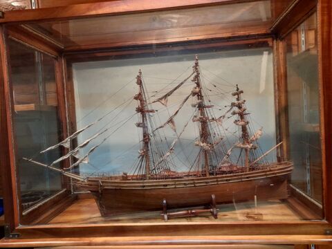 MAQUETTE DU GUTTY SARK 750 Le Blanc (36)