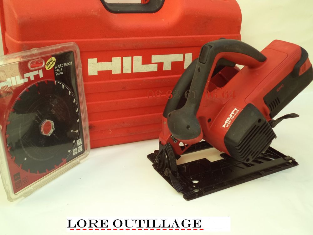 HILTI WSC70 A-36 . scie circulaire 36v Bricolage
