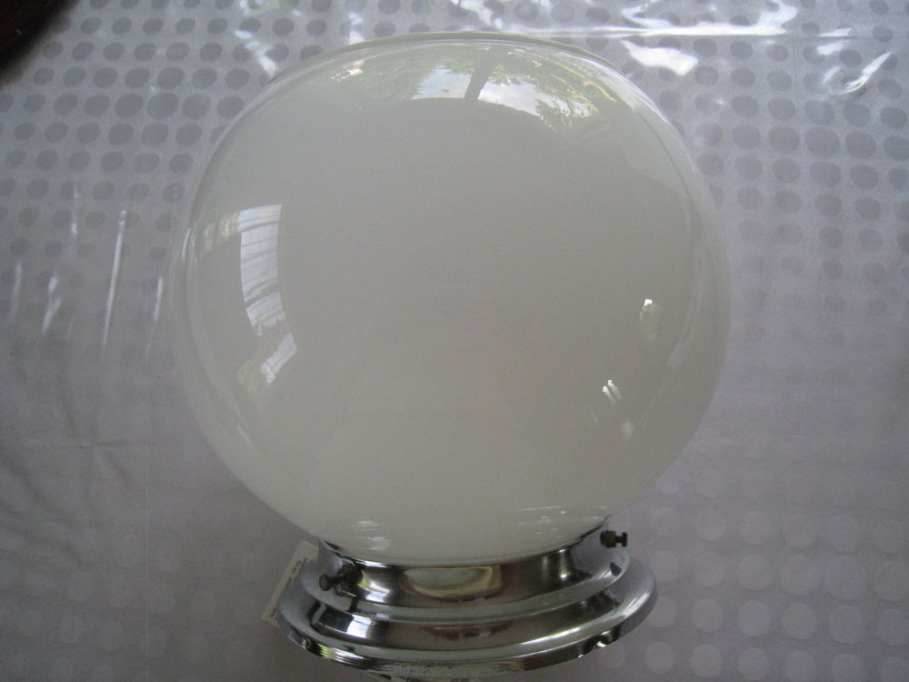 Globe opaline 1950 - 1960 Décoration