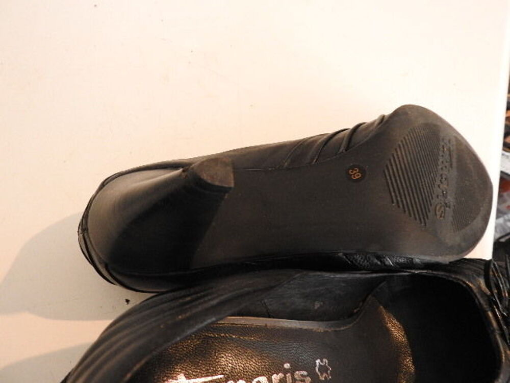 Escarpins cuir noir Chaussures