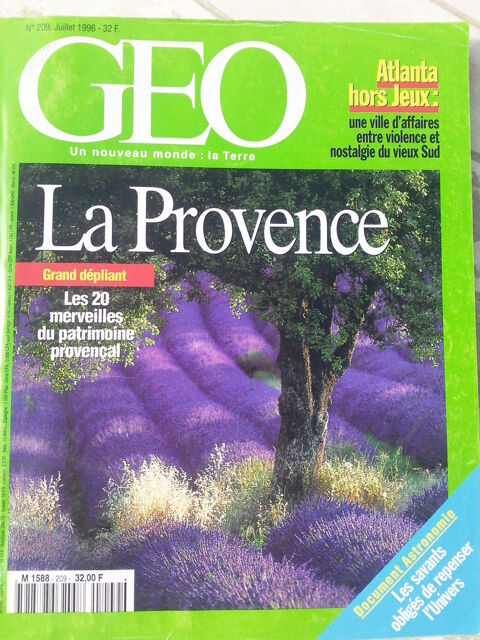GEO N209 Juillet 96 La Provence 0 Arros-de-Nay (64)