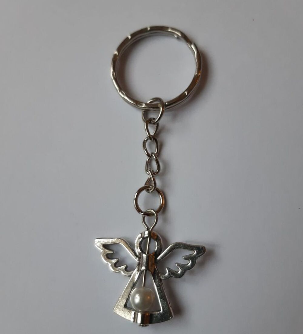 porte cl&eacute; Ange anneau 25 mm Bijoux et montres