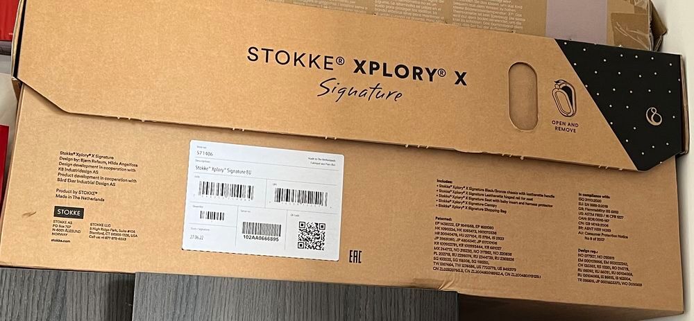 Poussette Stokke Xplory X Signature neuve avec bo&icirc;te
Puériculture
