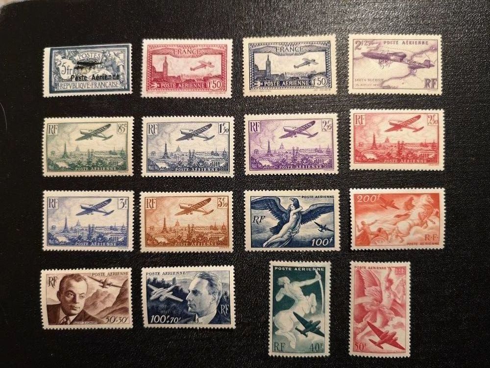 Timbres poste a&eacute;rienne du 5 au 48 neufs 
