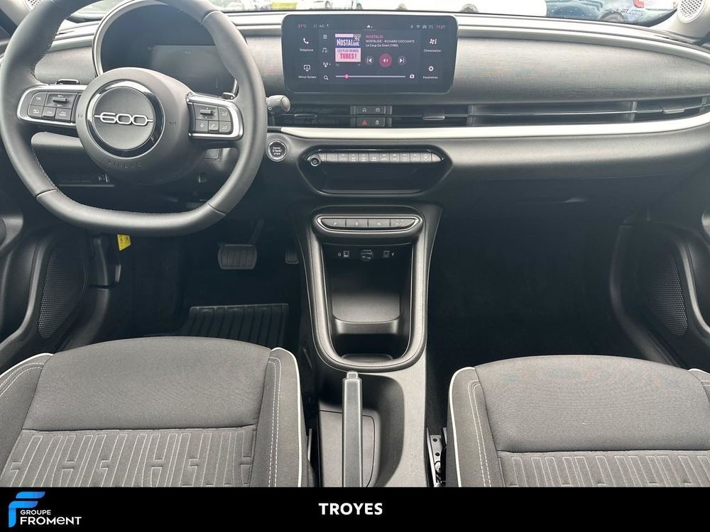 Fiat 600 1.2 Hybrid 100ch DCT6 2024 occasion 10600 La Chapelle-Saint-Luc