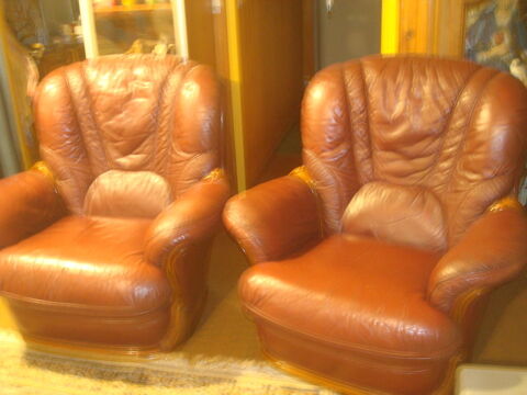 FAUTEUIL CUIRE BON ETAS  CONFORTABLE 80 Mably (42)
