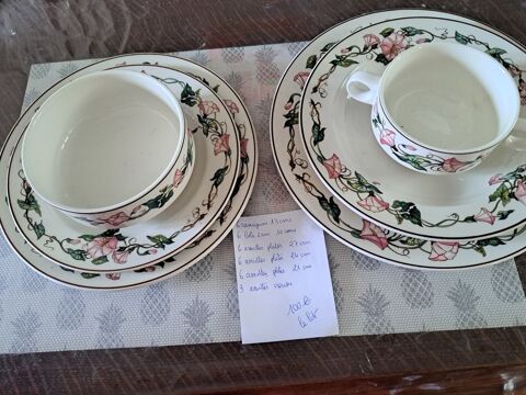 Lot vaiselle 100 Le Cateau-Cambrsis (59)