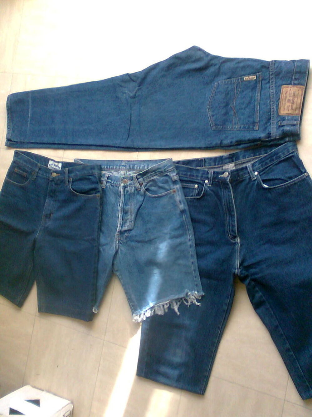 SHORTS, PANTACOURTS, ...en jean -40 au 46 - zoe Vêtements