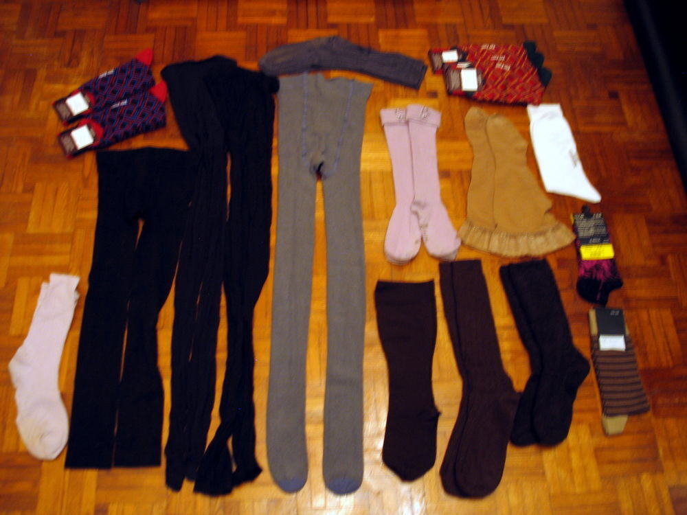 Chaussettes neuves &eacute;tiquet&eacute;es Vêtements