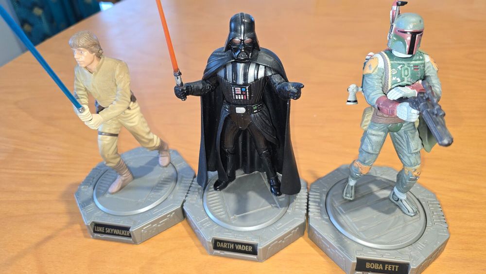 Lot 3 Figurines Star Wars Vintage Hasbro 1998 