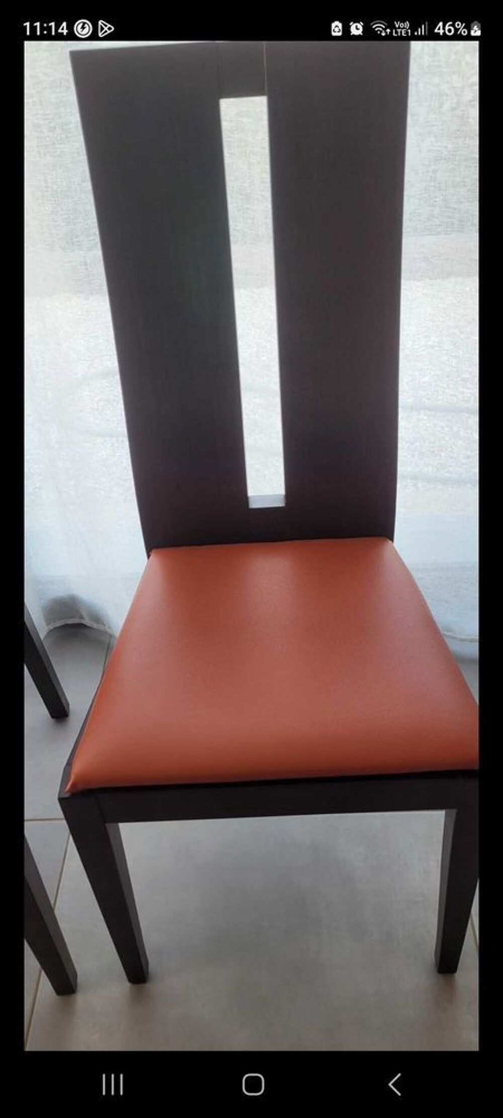 Lot 6 chaises salle &agrave; manger Meubles