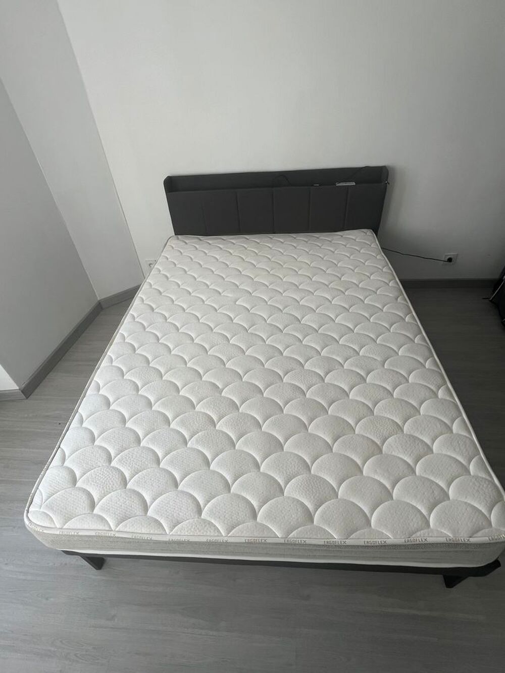 Sommier+++matelas+Lit+Led+ Meubles