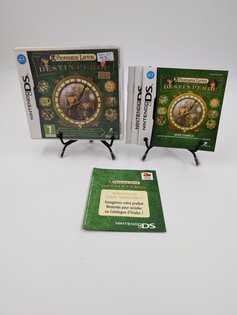 Jeu Nintendo DS Professeur Layton et le Destin Perdu complet 22 Vulbens (74)