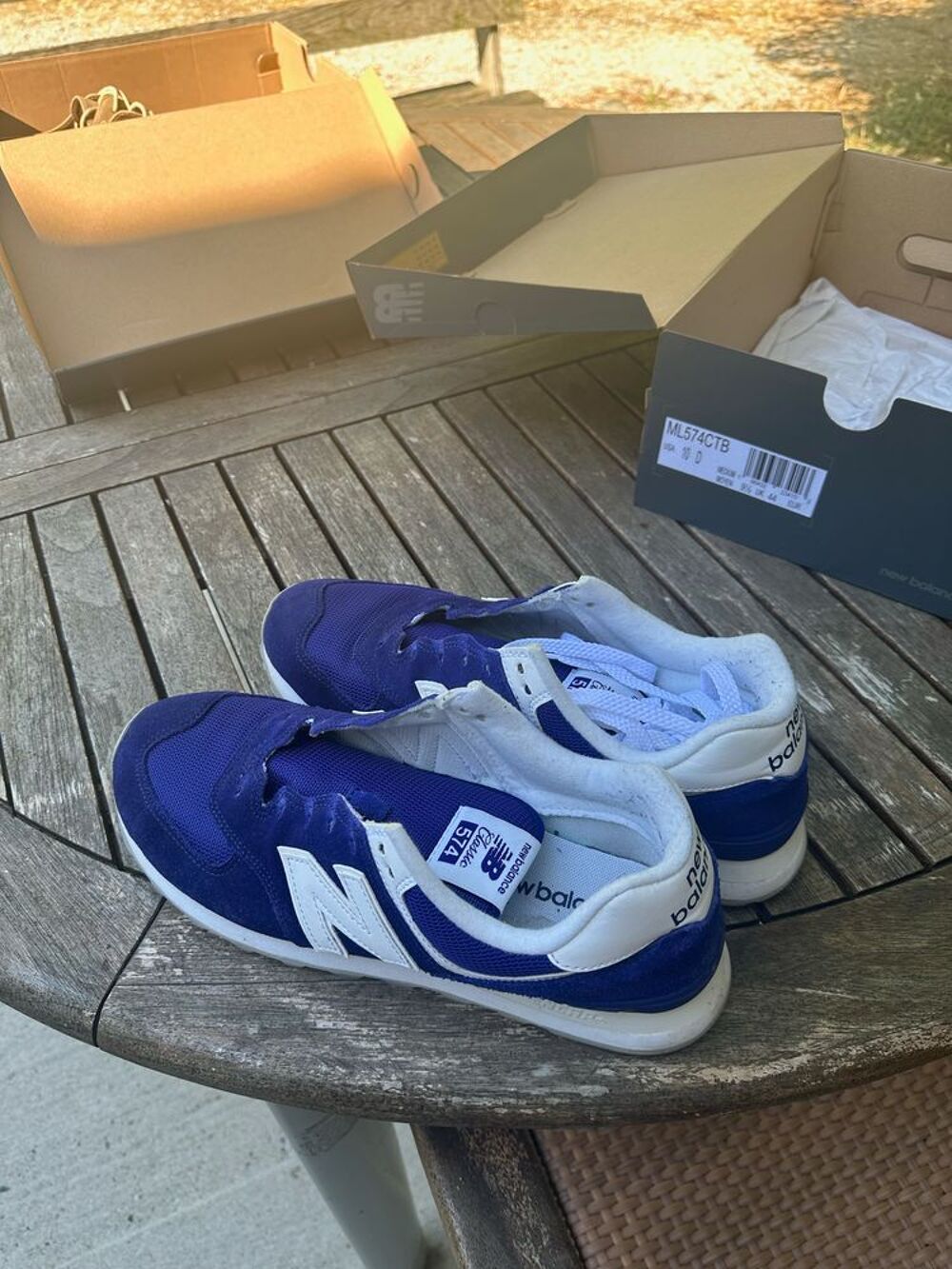 New balance bleu Chaussures