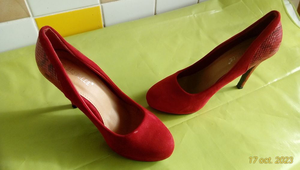 Escarpins rouge Chaussures