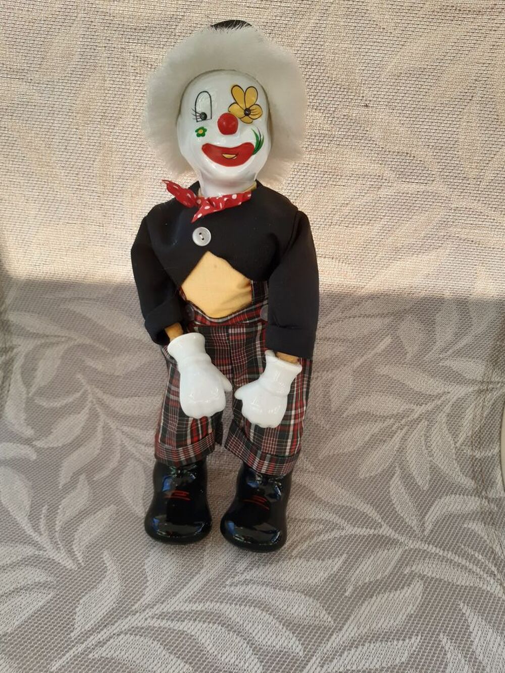 Clown + Poup&eacute;es Porcelaine Diverses... Décoration