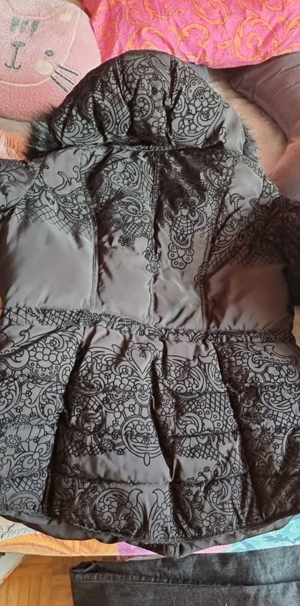 Tr&egrave;s belle parka Desigual noire T46 Vêtements