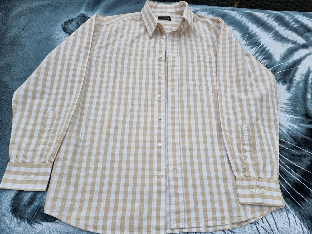 Chemise &agrave; carreaux HEINE - pour Homme - T.41/42 (L) Vtements