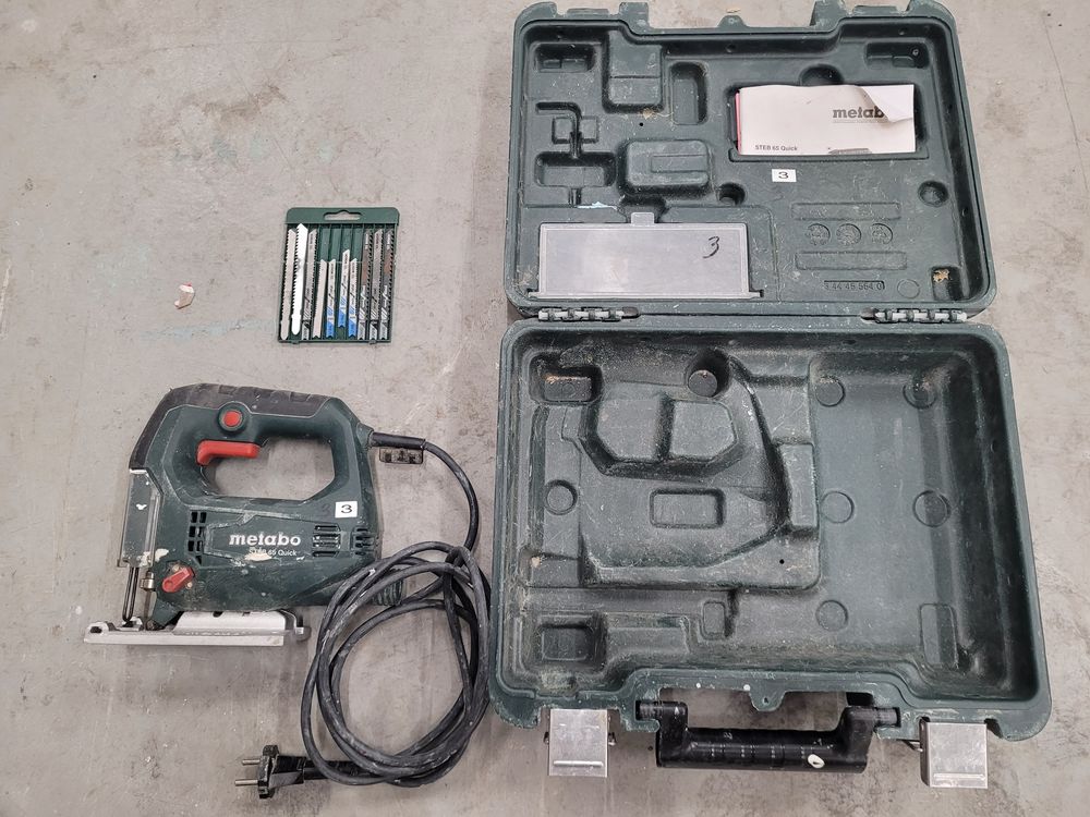 SCIE SAUTEUSE METABO STB 65 QUICK Bricolage