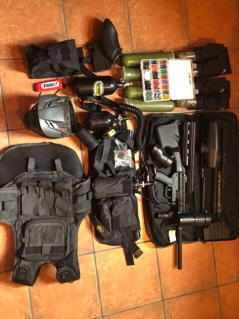 Lot paintball  200 Barr�me (04)
