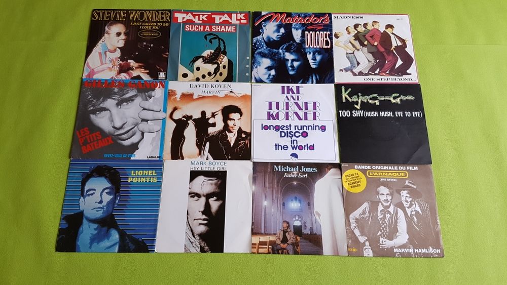 LES 45T PHOTO 26 CD et vinyles