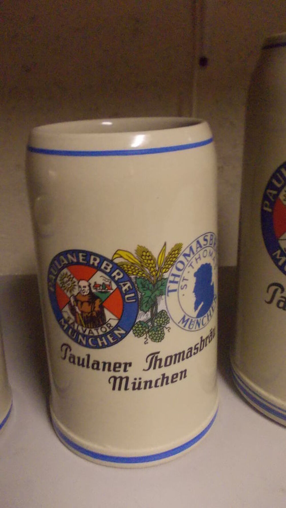 4 chopes Paulaner Thomasbr&auml;u Munchen 