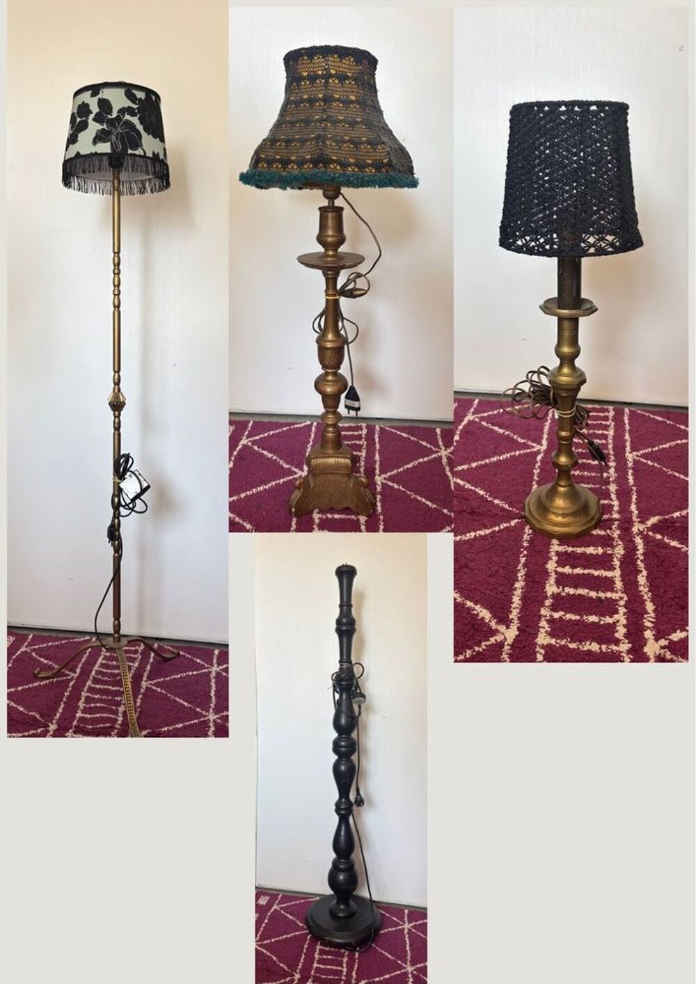 ? Collection de lampadaires vintage &amp; design ? pi&egrave;ces unique Décoration