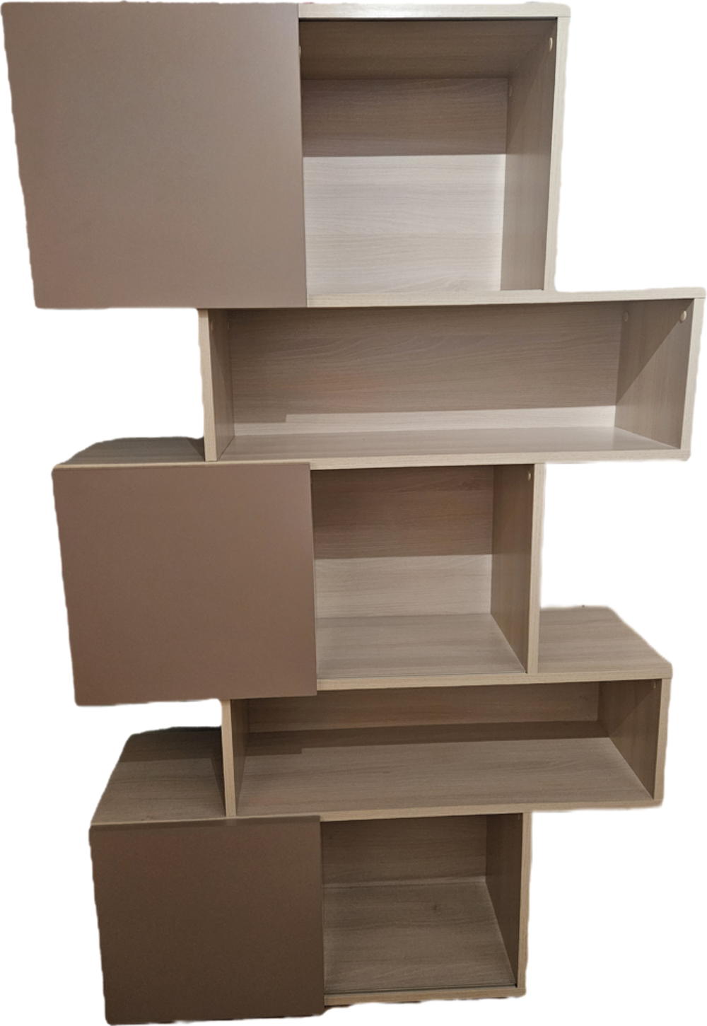 Etag&egrave;re Biblioth&egrave;que avec portes coulissantes Meubles