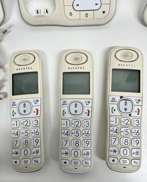 Tlphones d'intrieur sans fil avec rpondeur trio ALCATEL 30 Saint-Germain-ls-Arpajon (91)